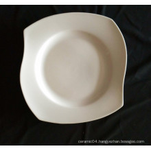 unique shape hotel plate in stock